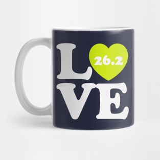 Marathon Running Love Runner Marathoner Valentines Day Mug